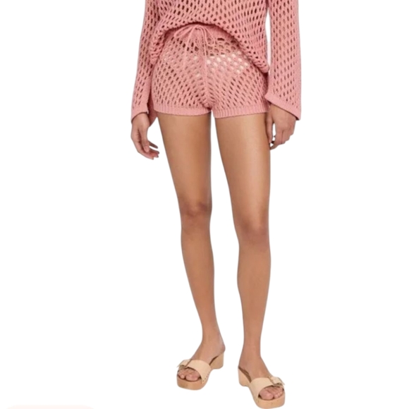 Misa Los Angeles Los Angeles NWT Crochet Daisy Shorts Women's Size XS - Picture 2 of 9